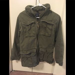 Gap Kids Cargo Jacket with Hood