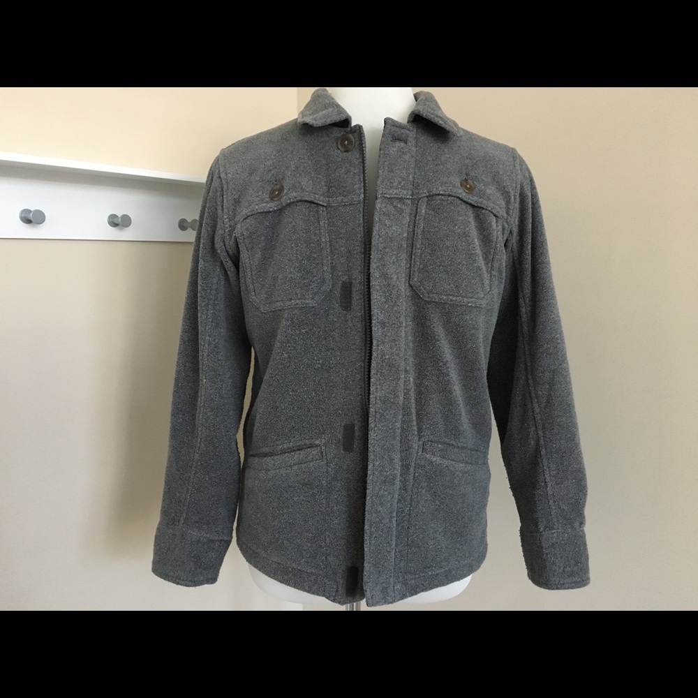 LANDS END boy's zipper fleece