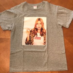 Supreme Kate Moss Gray Tee