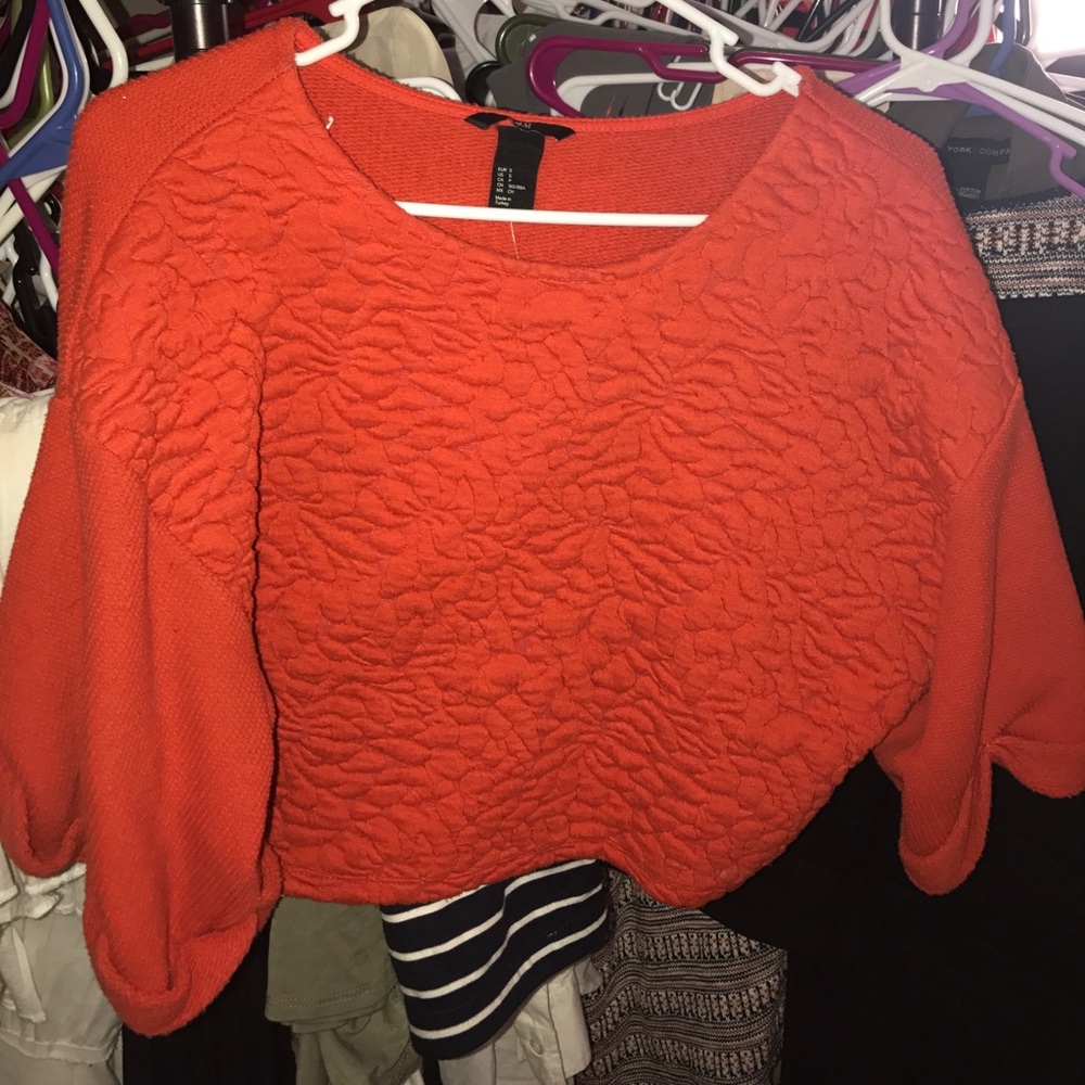 H&M cropped sweater