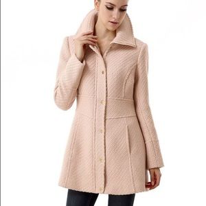 Wool Blend Camel Coat