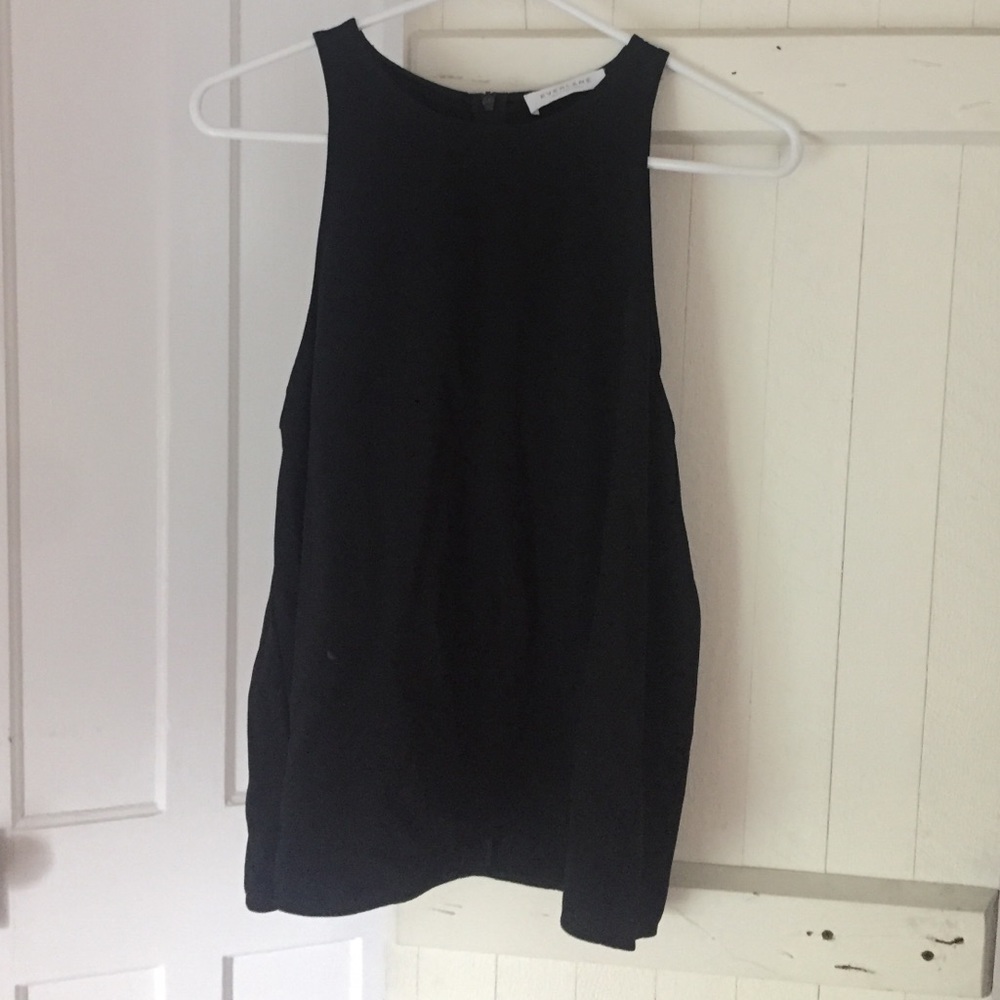 High neck silky go weave tank from Everlane