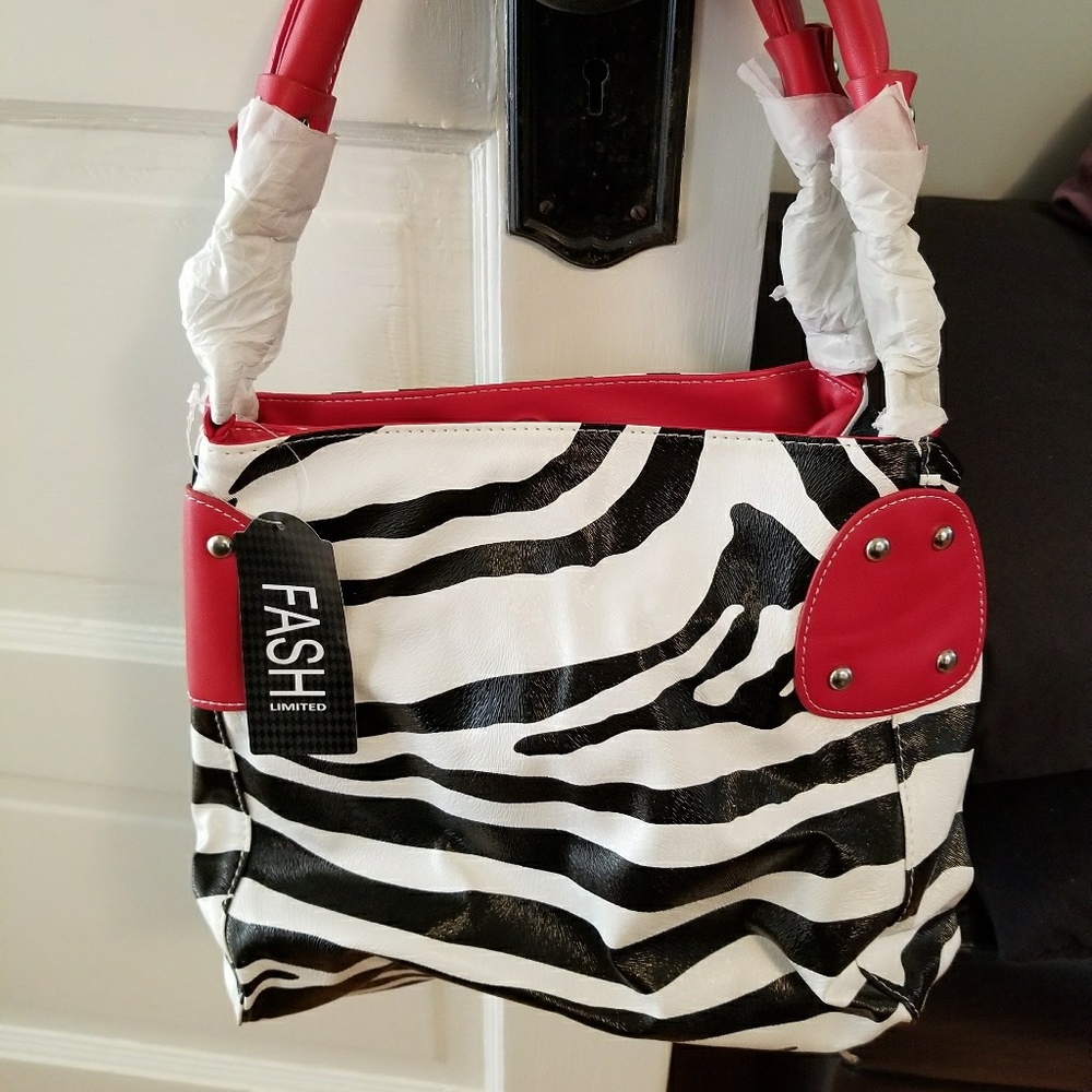 Zebra purse