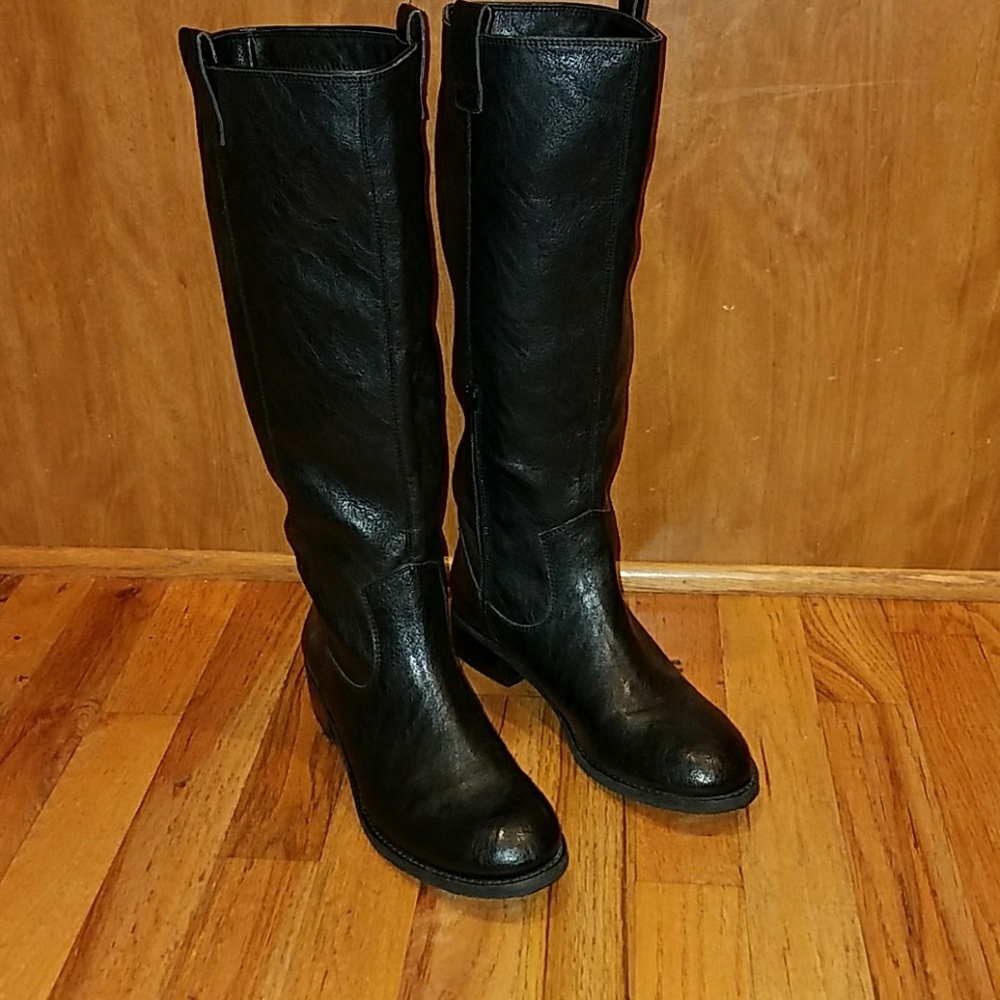 Worn Once! Jessica Simpson Leather Riding Boots