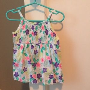 NWT Carter's Baby Girl Floral Summer Dress 6 Month