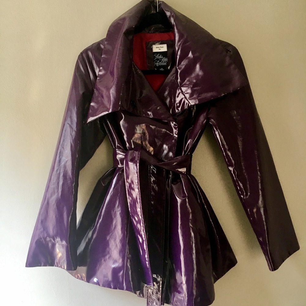 Jane Post for Saks Rain Coat!! RARE!