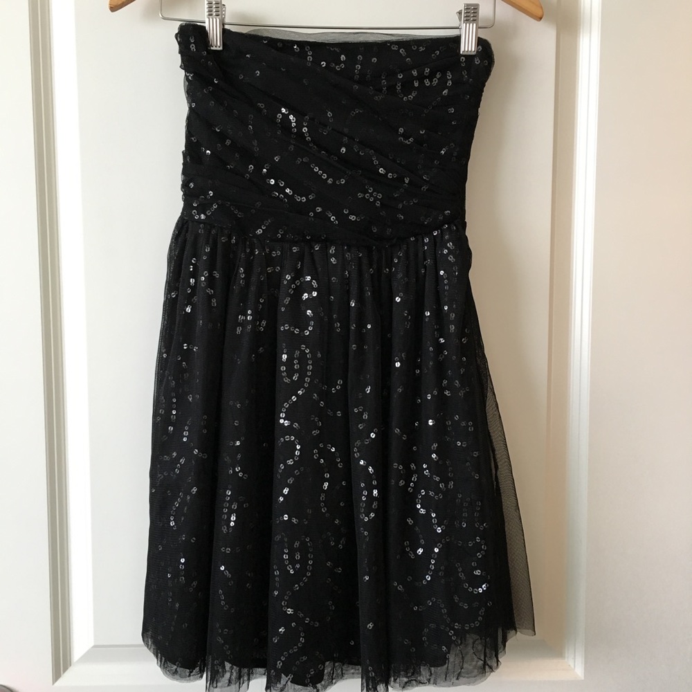 Zara Above-knee black dress