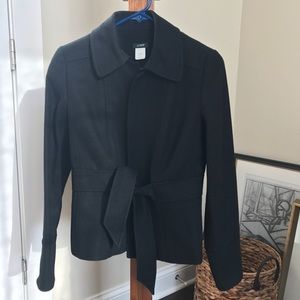 J. Crew black wool blazer