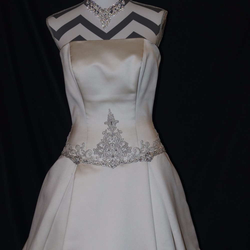 Champagne Colored wedding dress