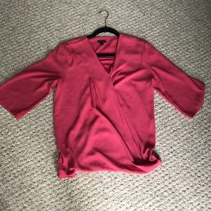 Ann Taylor Faux Layered Blouse