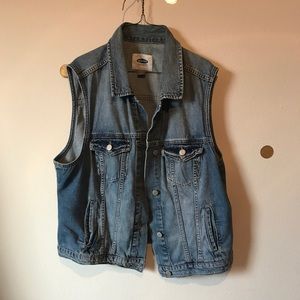 Old Navy denim vest