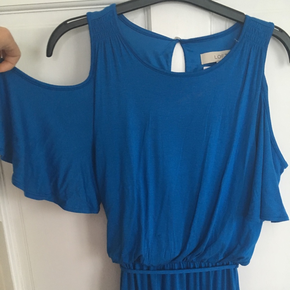 Ann Taylor Loft Blue Dress New With Tags