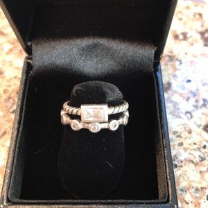 Silpada Stacking Rings 985 Sterling Silver