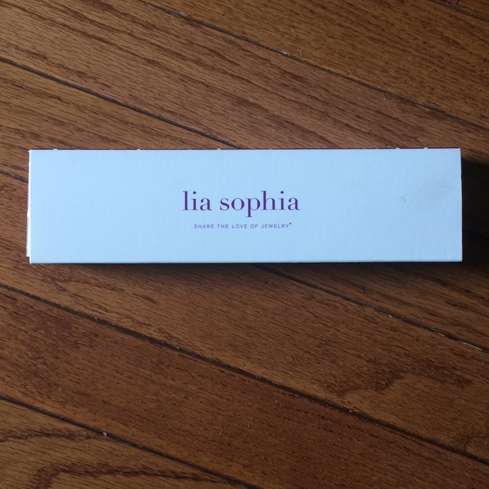 Lia Sophia long necklace.