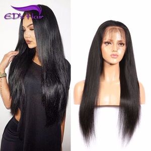 8A Lace Front Human Hair Wigs for Black Women 22"