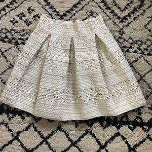 Anthropologie skirt with sequins.