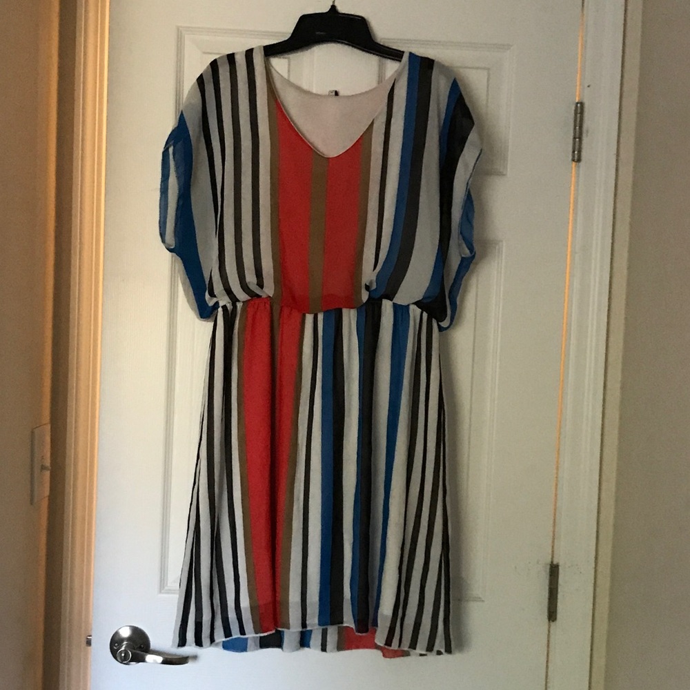 Vertical Striped Dress