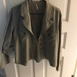 Free People military jacket
