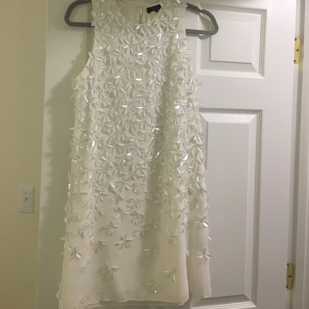 Parker flower sequined dress size 2