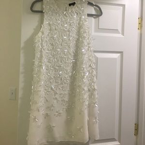 Parker flower sequined dress size 2