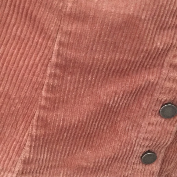 Forever 21 Corduroy Button Skirt - Picture 2 of 4