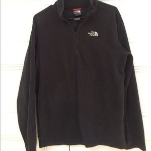North Face black Pullover fleece Men's small