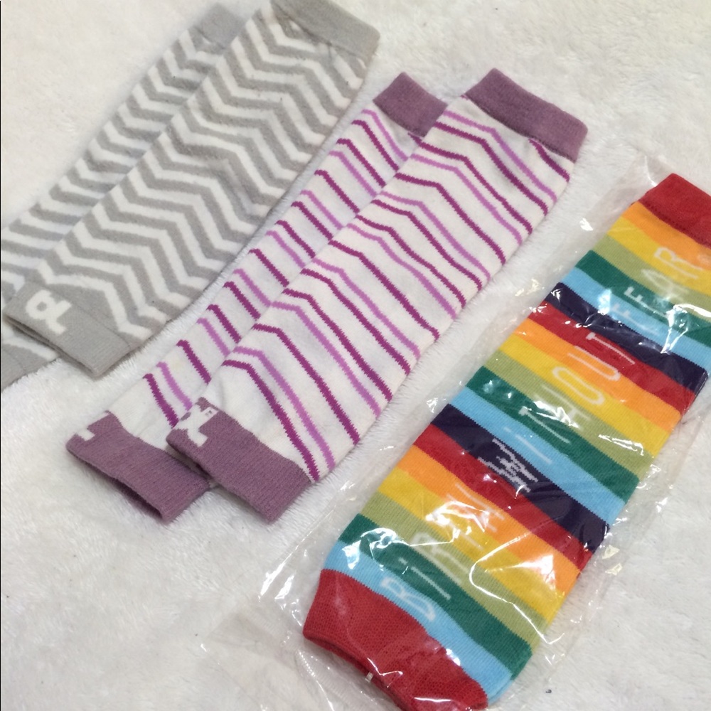 GIFTED****Bundle of 3 babylegs baby leggings