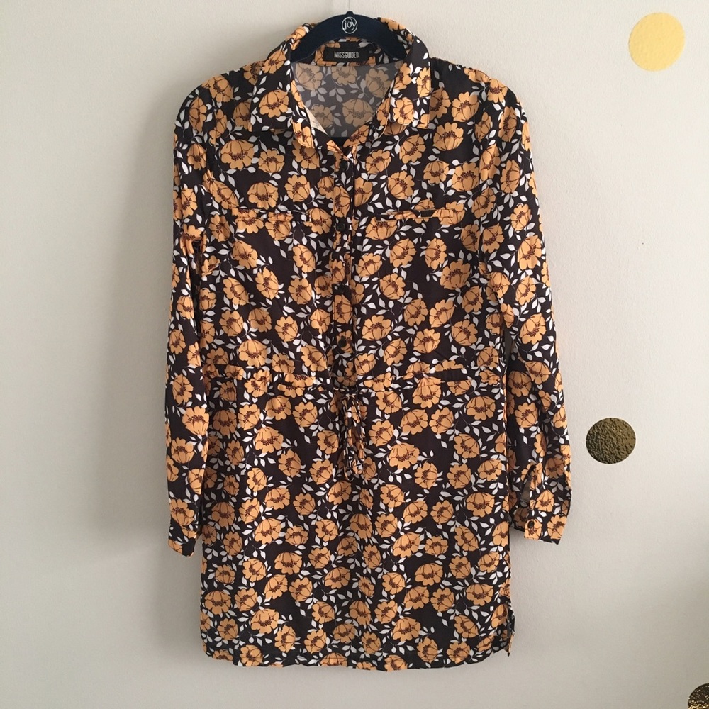 Missguided Floral Dress