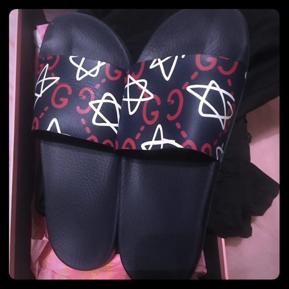 Gucci Ghost slides