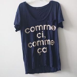 Oversized graphic tee