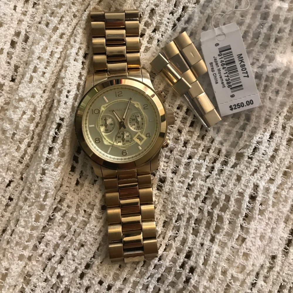 Michael Kors gold watch!
