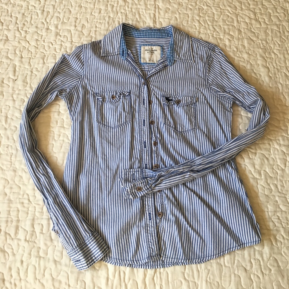 Juniors size small Abercrombie & Fitch striped top