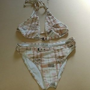 NWOT Burberry Pink Bikini Swim suit, Size: S