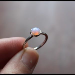 October Droplet Pandora Ring