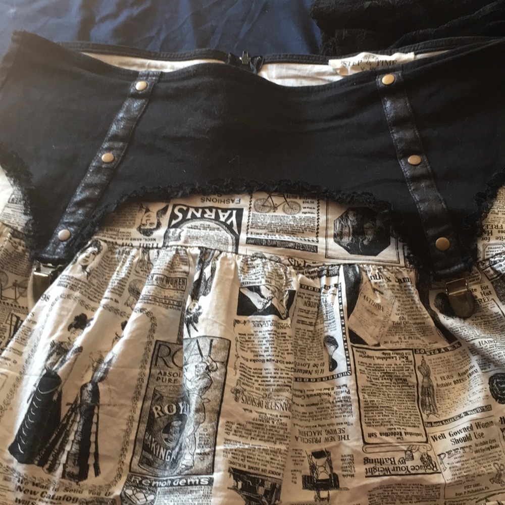 Victorian mini skirt