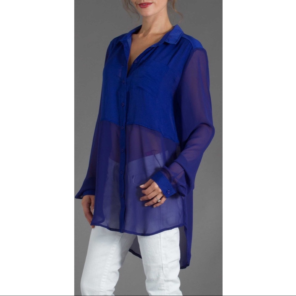 Free People Best of Both Worlds blouse Medium