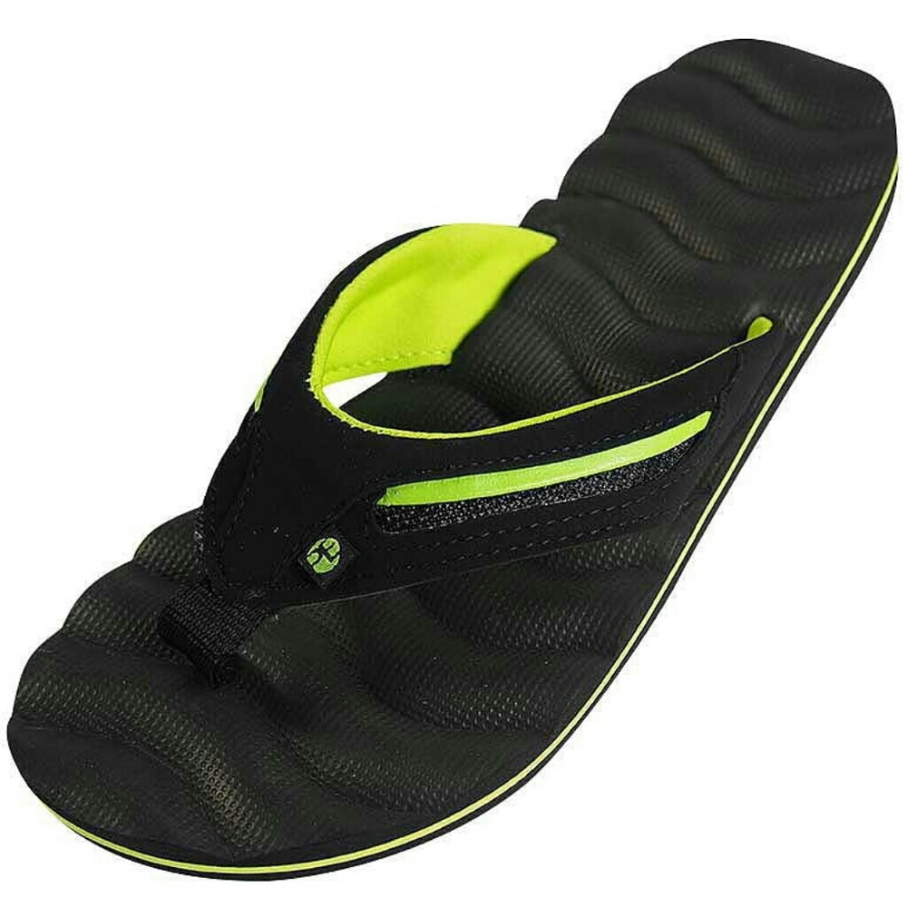 🌴Perry Ellis Size 7,8,9,10,11,12 green sandals slip on Men's shoes