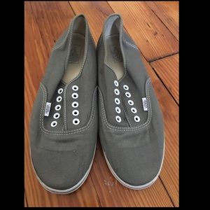 Gray Vans Sneakers