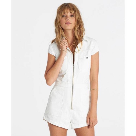 Sale! 🛍 Billabong Retro Denim Romper Coveralls