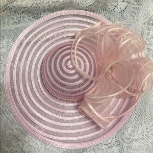 Fancy Pink Sunday Hat