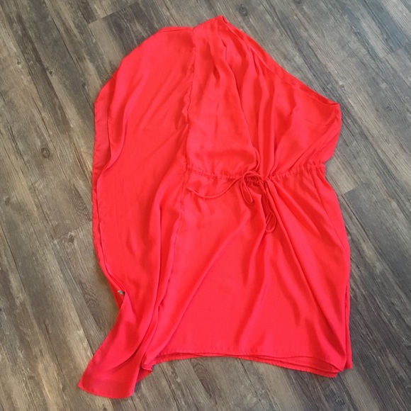 Central Park West One-Sleeve Flowy Dress | Sz M - Picture 1 of 2