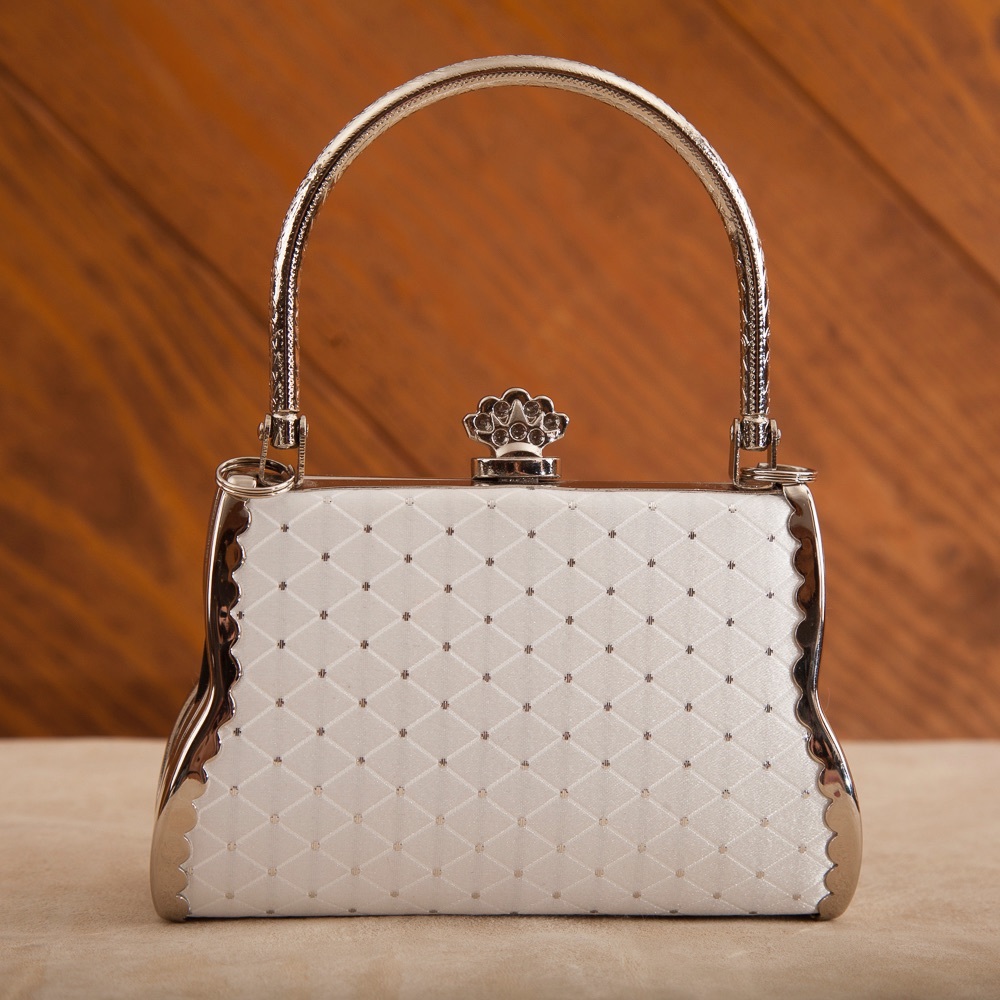 Boutique White Wedding/Formal Purse