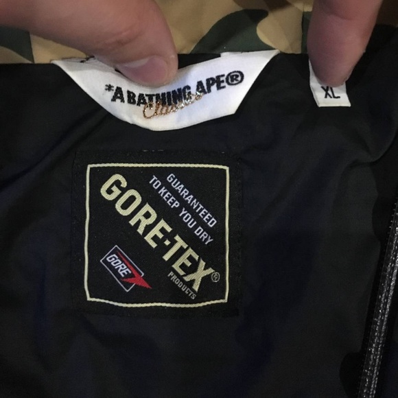 Bape gore Tex camo jacket - Picture 3 of 5