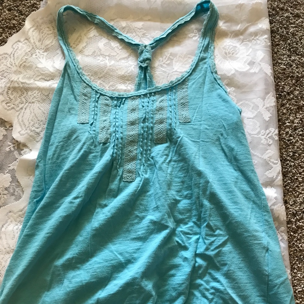 Hollister Flowy Tank with Racerback