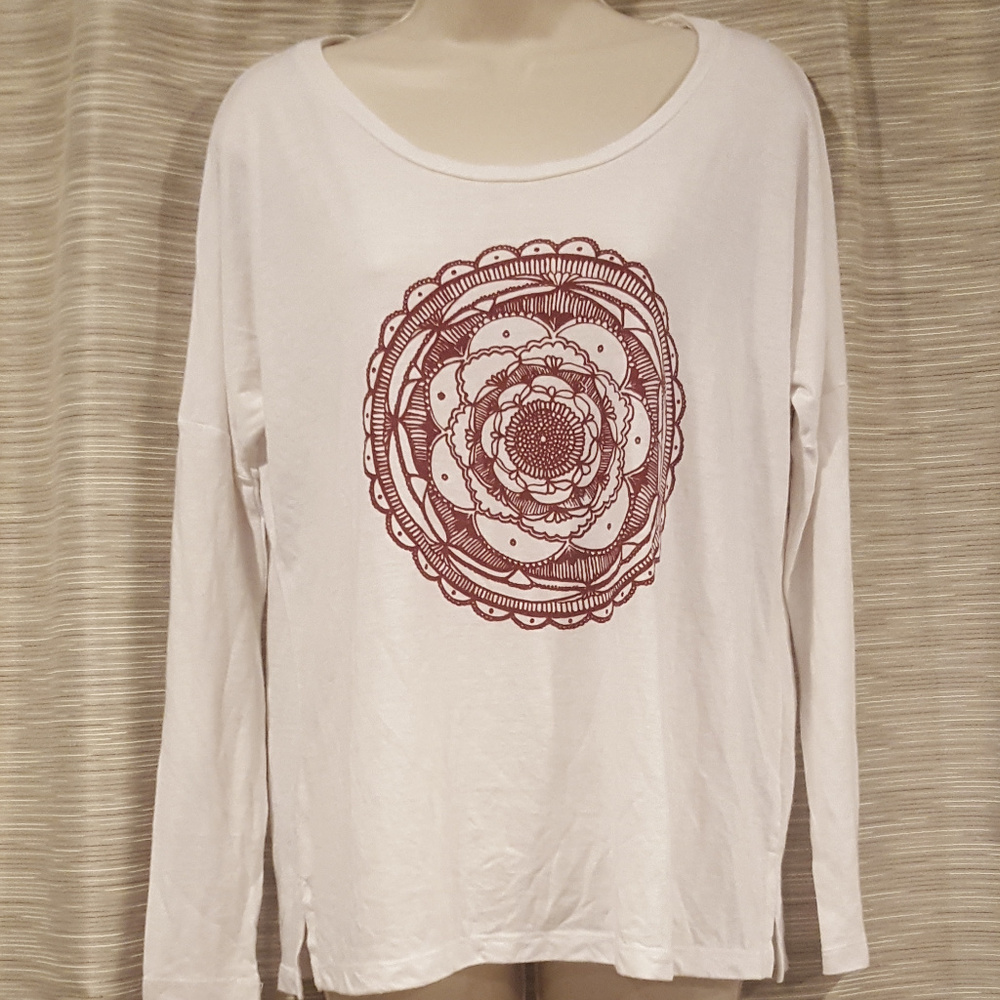 RVCA womens long sleeve shirt