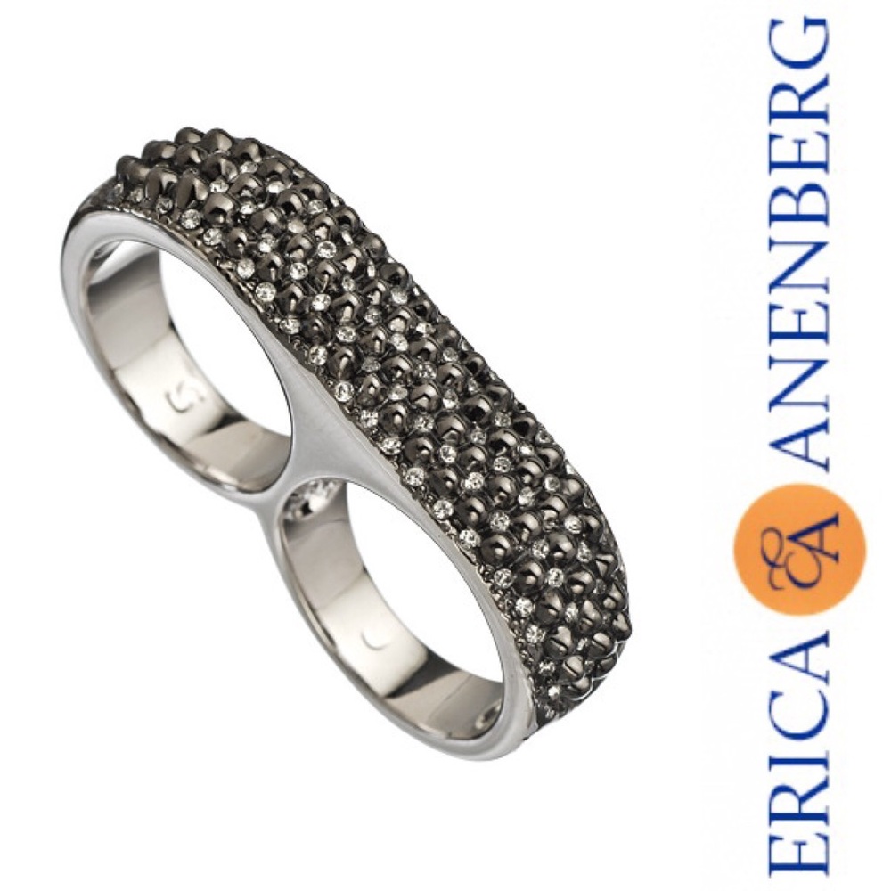 *RARE* Swarovski & Spike Twosome Ring