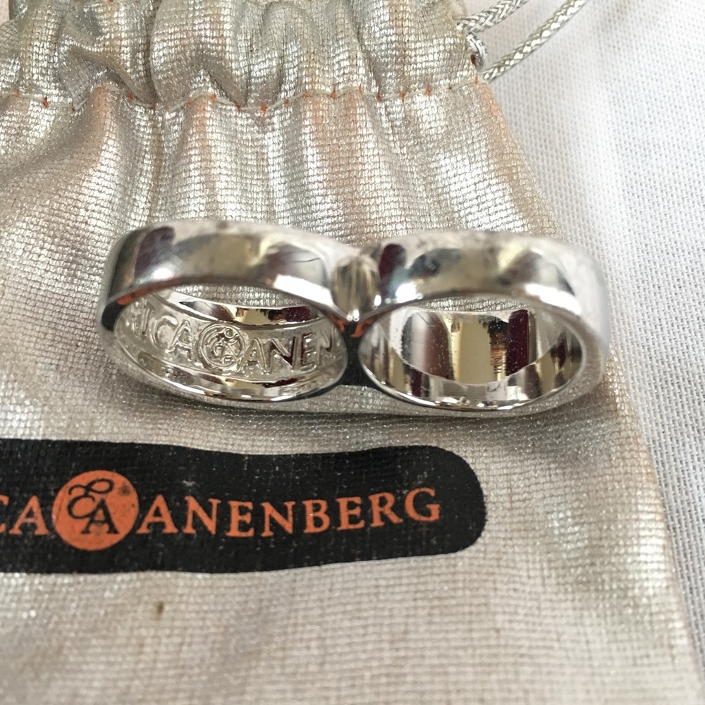 *RARE* Swarovski & Spike Twosome Ring - Picture 7 of 8