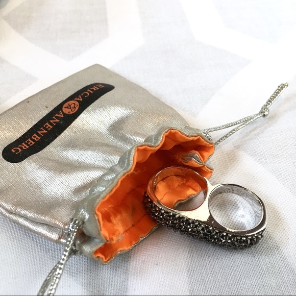 *RARE* Swarovski & Spike Twosome Ring