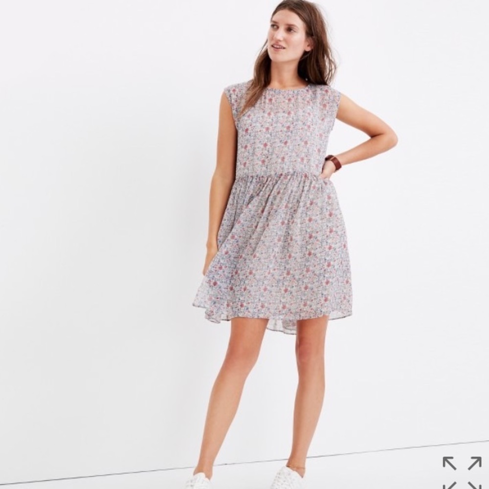 Madewell Tie Back Dress