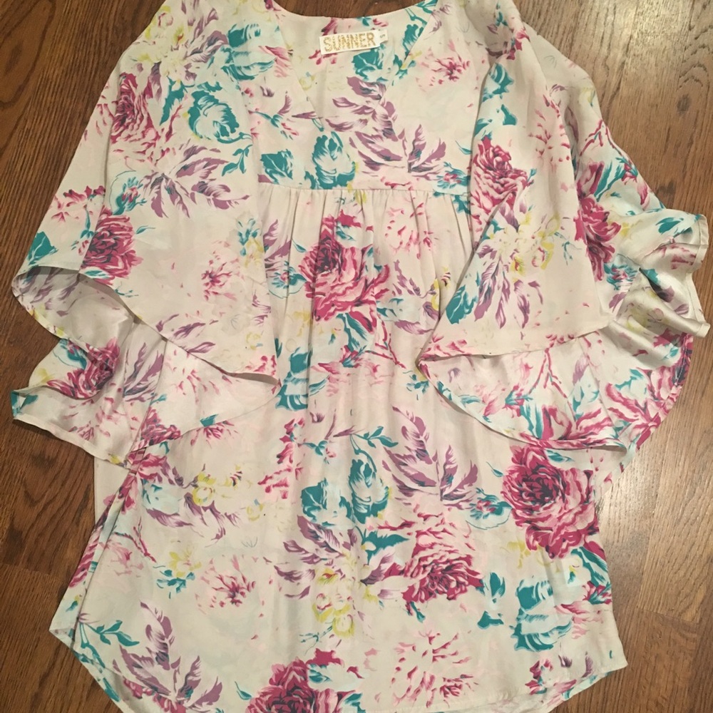 Sunner floral top